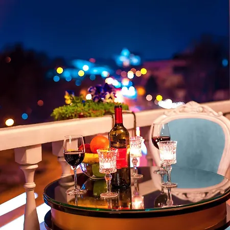 River Side Hotel Tbilisi Exterior photo A balcony in a hotel